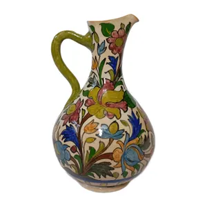 پارچ سنتی طرح گل و مرغ کد 012