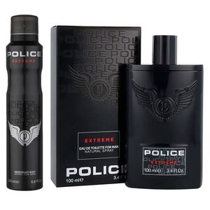 ادوتویلت مردانه پلیس مدل EXTREME با رایحه گرم حجم 100 میلی لیتر به همراه اسپری بدن مردانه پلیس مدل EXTREME با رایحه گرم حجم 200 میلی لیتر