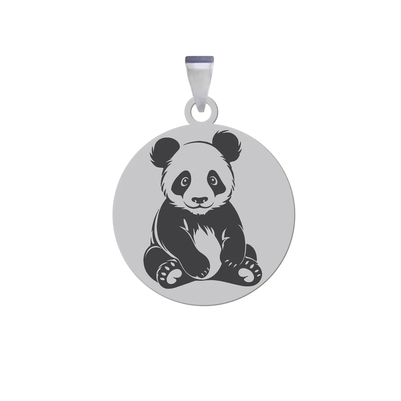 آویز گردنبند زنانه و مردانه هایکا مدل خرس پاندا کد z.jh 277
