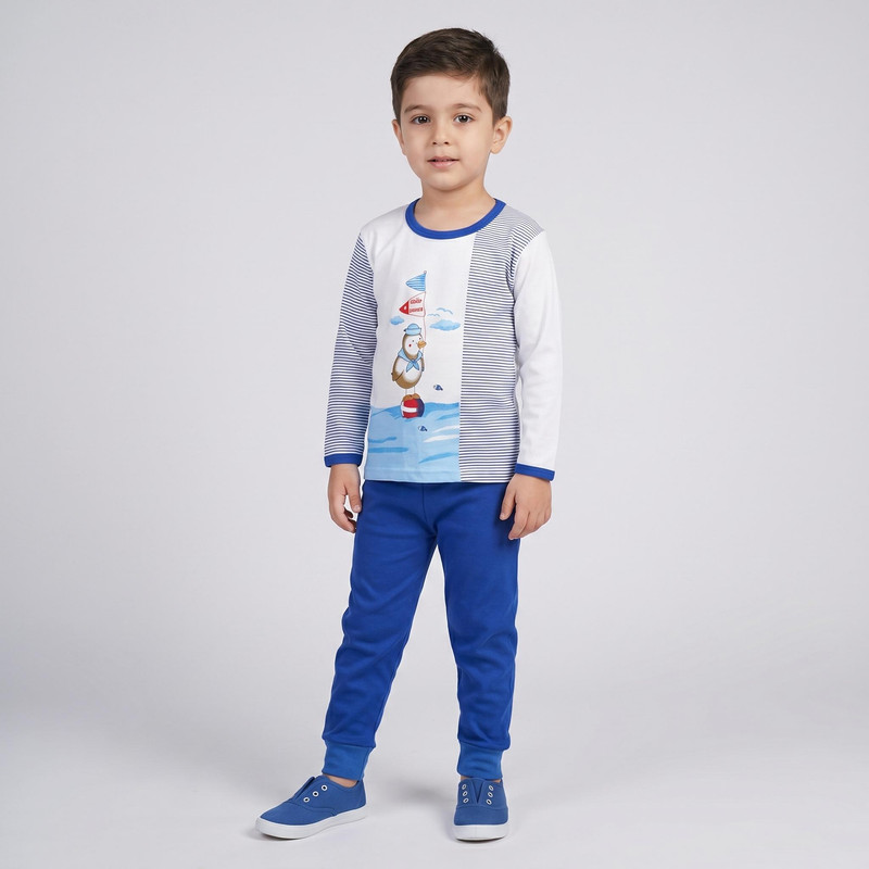 ست تی شرت و شلوار پسرانه کد 23009