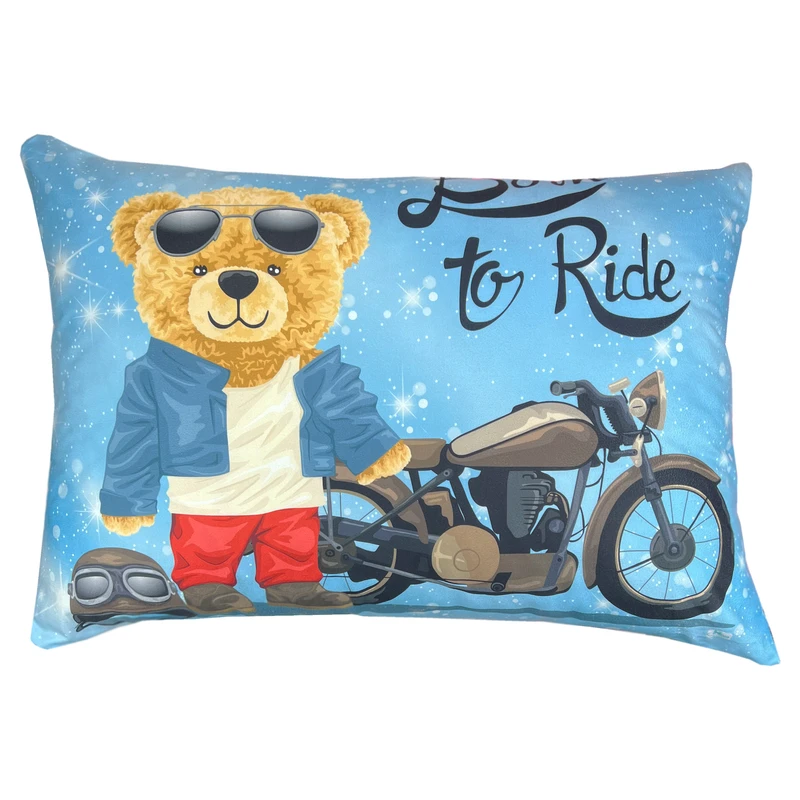 رو بالشی مدل خرس تدی کد ROB-0044 سایز 45*65 سانتی متر