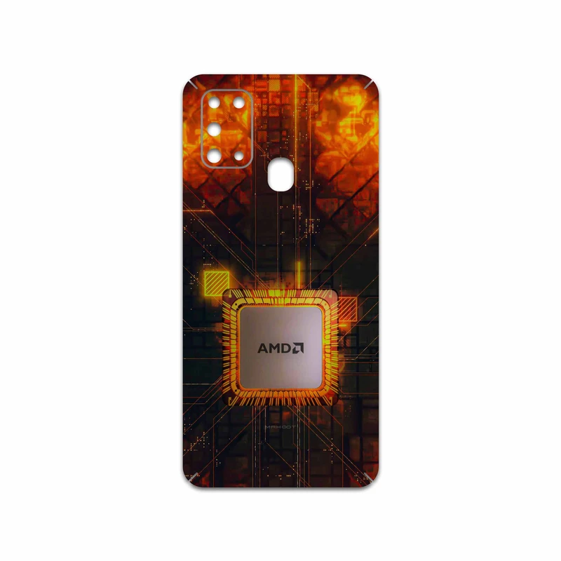 برچسب پوششی ماهوت مدل AMD Brand مناسب برای گوشی موبایل سامسونگ Galaxy M31