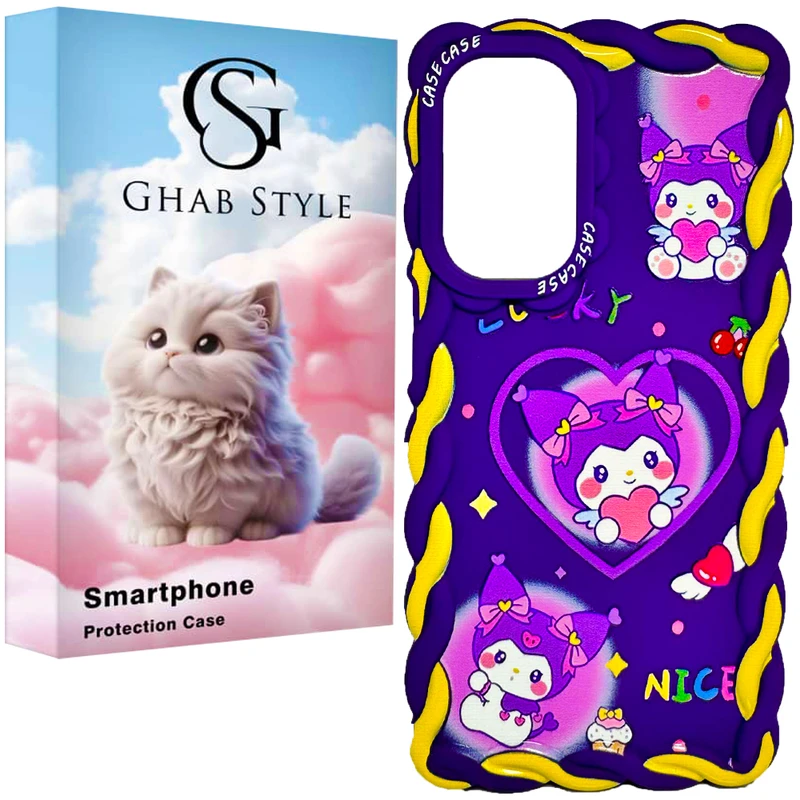 کاور قاب استایل مدل موجدار فانتزی مناسب برای گوشی موبایل سامسونگ Galaxy A56 / Galaxy A36