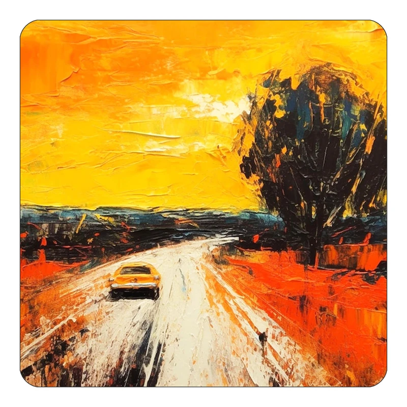 مگنت کاکتی طرح نقاشی رنگ روغن مدل mp72994