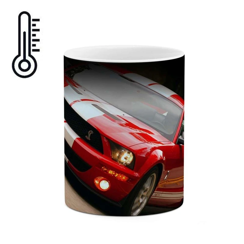 ماگ حرارتی کاکتی مدل ماشین فورد موستانگ کد mgh11573