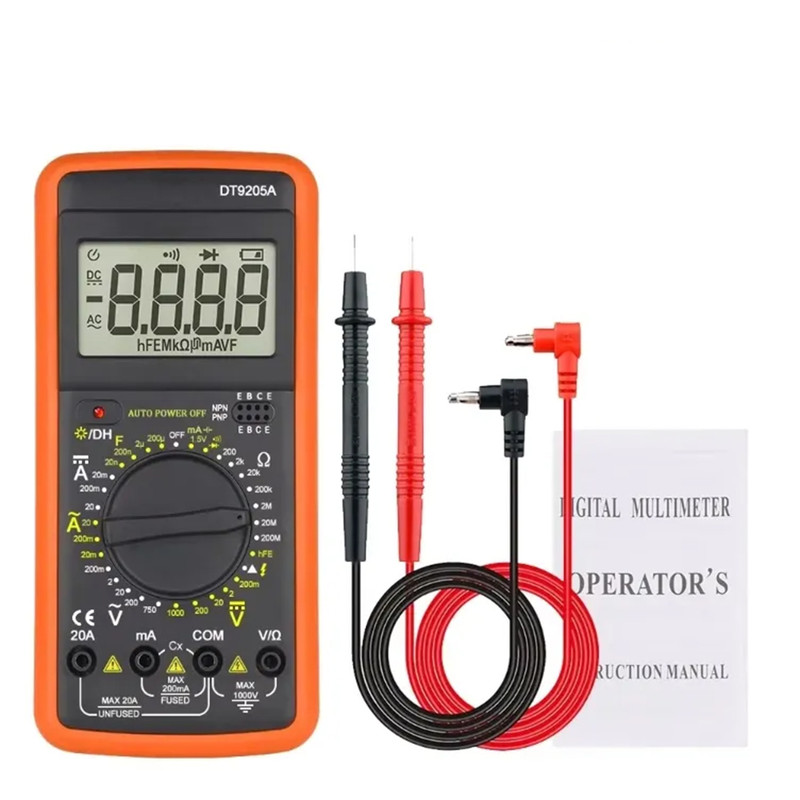 مولتی متر دیجیتال مدل ریور کد 9205A مولتی متر دیجیتال مدل ریور کد 9205A