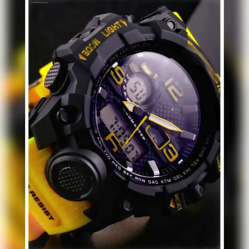 ساعت مچی عقربه ای بچگانه مدل دو زمانه کرنوگراف کد 2