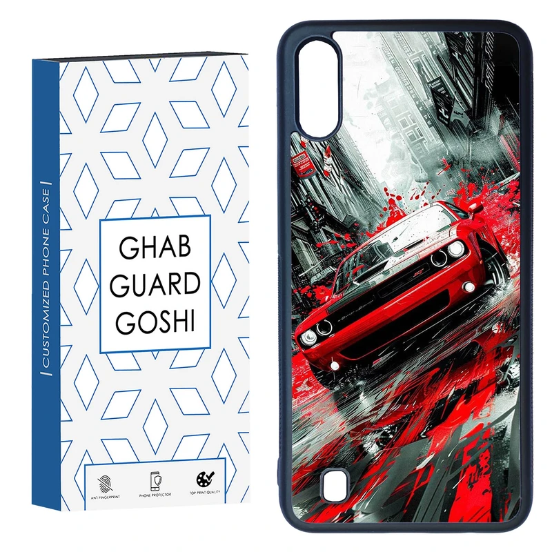 کاور قاب گارد گوشی طرح ماشین کد TPU-091 مناسب برای گوشی موبایل سامسونگ Galaxy M10