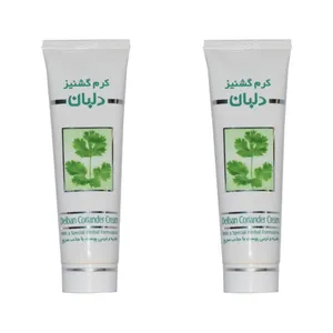 کرم نرم کننده دلبان مدل گشنیز حجم 50 میلی لیتر مجموعه 2 عددی