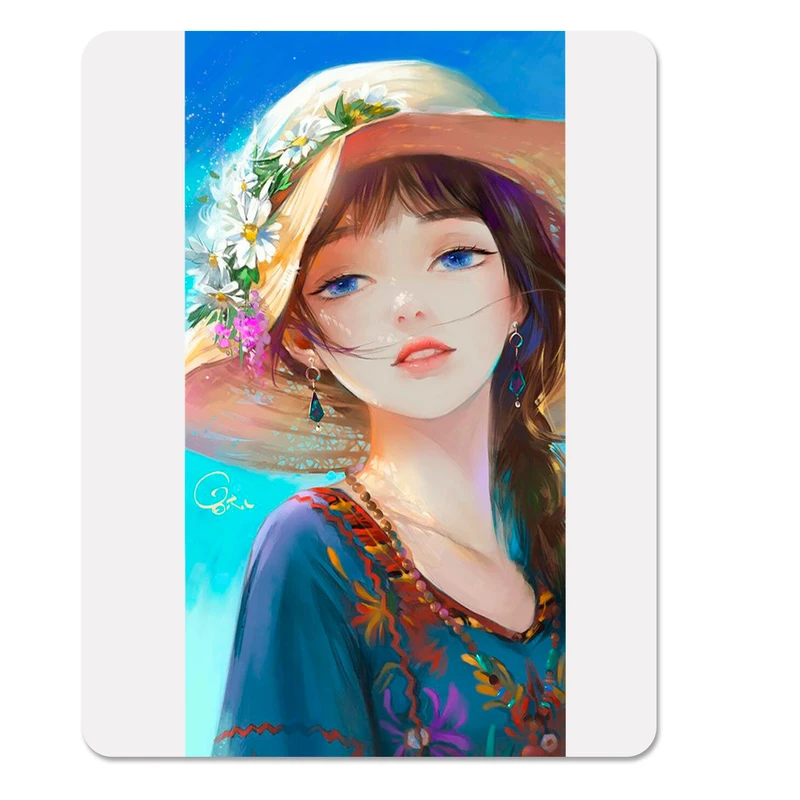 ماوس پد طرح دخترونه کد m2018