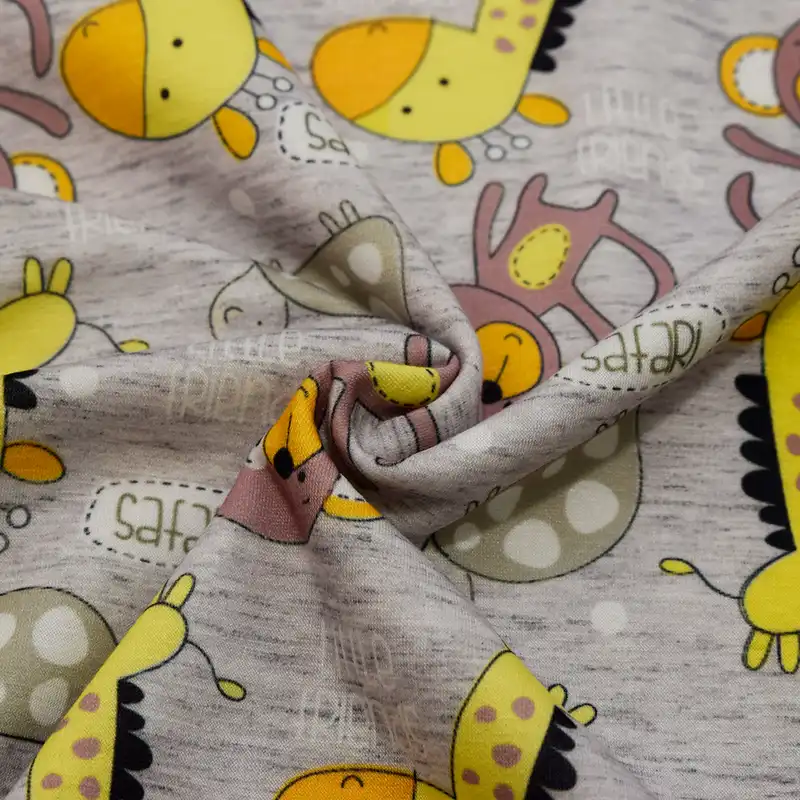 ست تی شرت و شلوار بچگانه دلنار گالری مدل زرافه