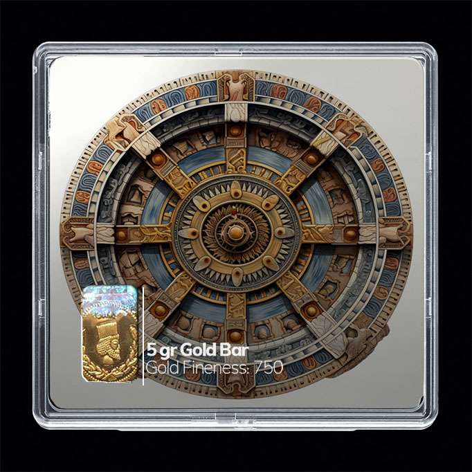 شمش طلا 18 عیار مدوپد مدل سپر کد SG10813