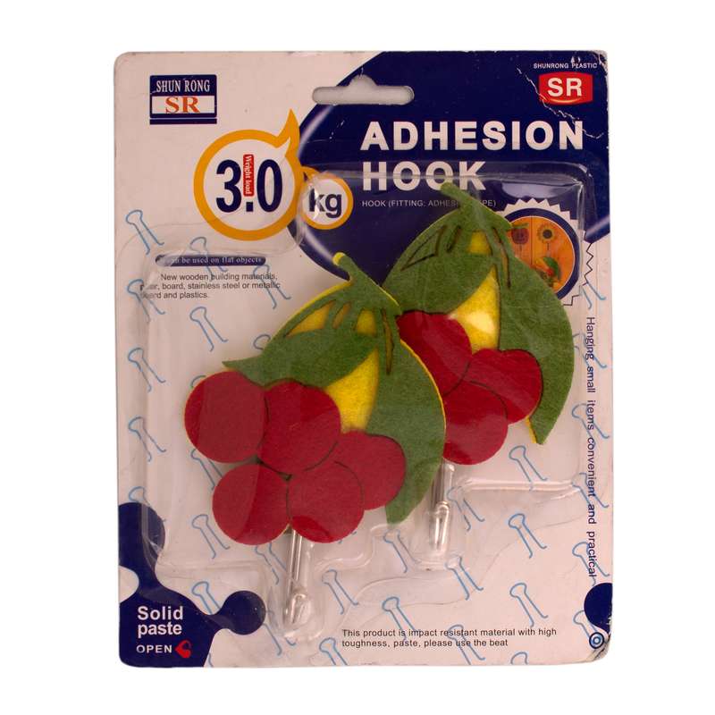 قلاب آویز آشپزخانه مدل گیلاس کد ĢL4 بسته دو عددی