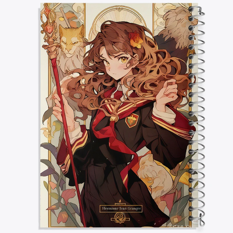 دفتر مشق 100 برگ خندالو طرح هرماینی هری پاتر (Harry Potter) کد N2428