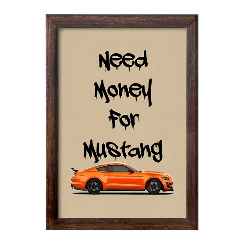 تابلو خندالو طرح ماشین کد F3889