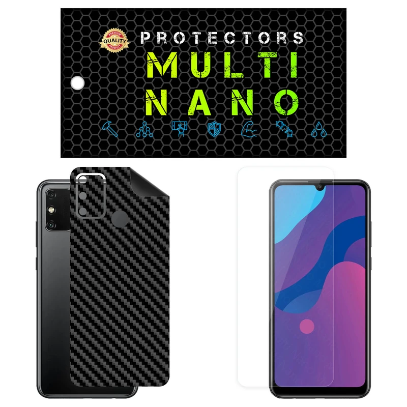محافظ صفحه نمایش مولتی نانو مدل X-SFC مناسب برای گوشی موبایل آنر Play 9A به همراه برچسب پوششی