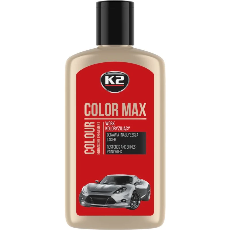 پولیش خودرو کی‌تو مدل COLOR MAX CZERWONY B250 حجم 250 میلی‌لیتر
