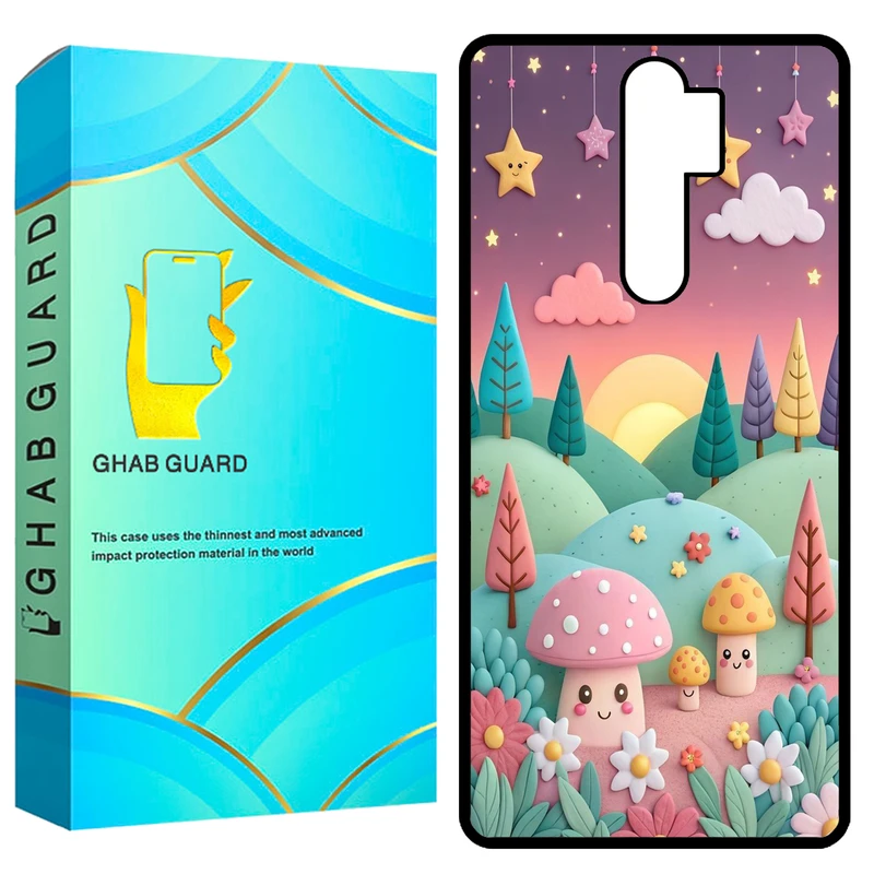 کاور قاب گارد طرح قارچی مدل GCHPN8P مناسب برای گوشی موبایل شیائومی Redmi Note 8 Pro