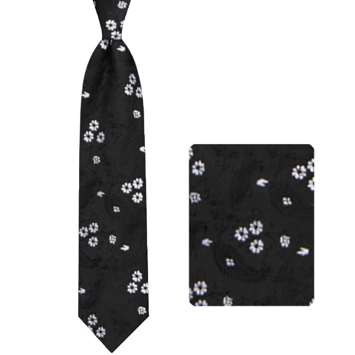 ست کراوات و دستمال جیب مردانه فایو کد 900090