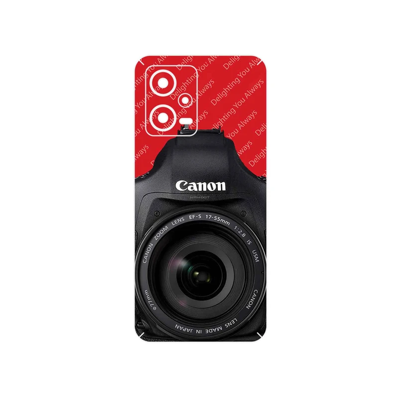 برچسب پوششی ماهوت مدل Canon_Logo مناسب برای گوشی موبایل شیائومی Redmi Note 12 5G