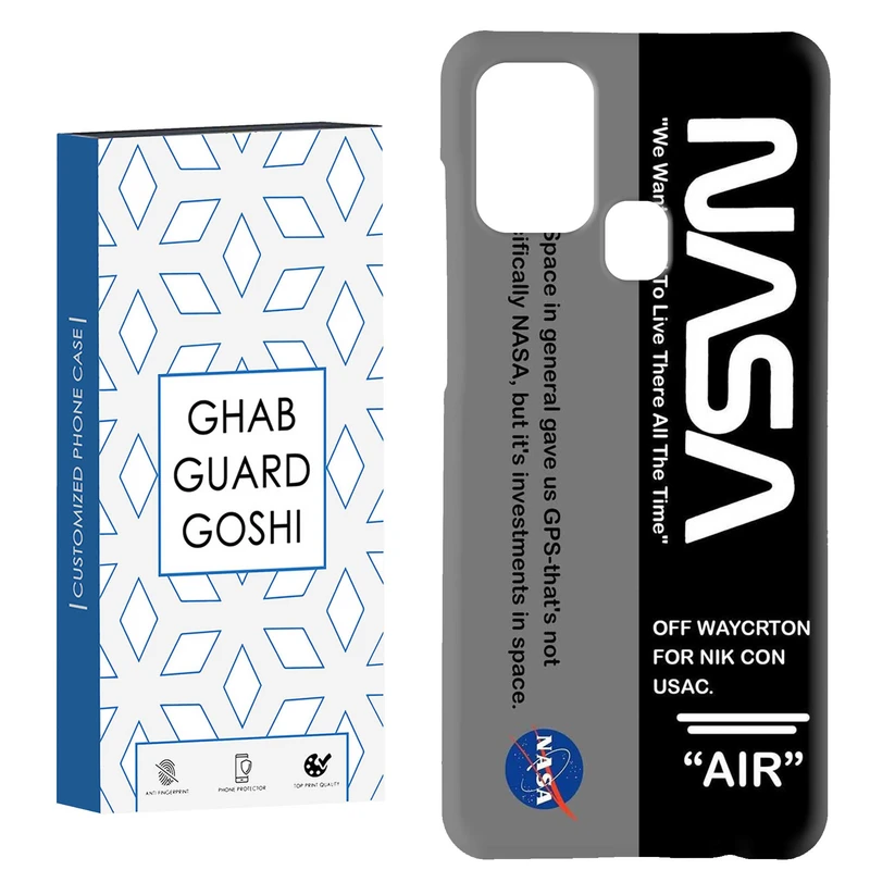 کاور قاب گارد گوشی طرح ناسا کد Dimo-941 مناسب برای گوشی موبایل سامسونگ Galaxy A21s