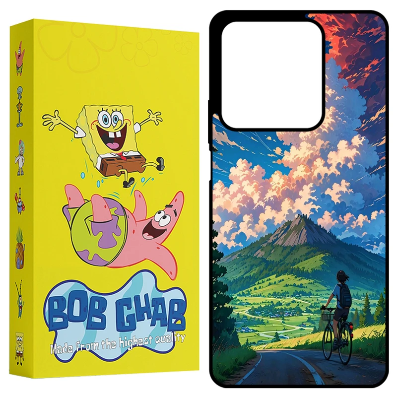 کاور باب قاب طرح طبیعت مدل BCPN135 مناسب برای گوشی موبایل شیائومی Redmi Note 13 5G