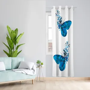 پرده مدل پروانه مخمل پانچی کد 1074 سایز 140x200 سانتی متر