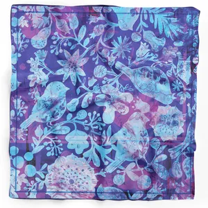 دستمال سر و گردن بهزاد آرت مدل مرغ شب