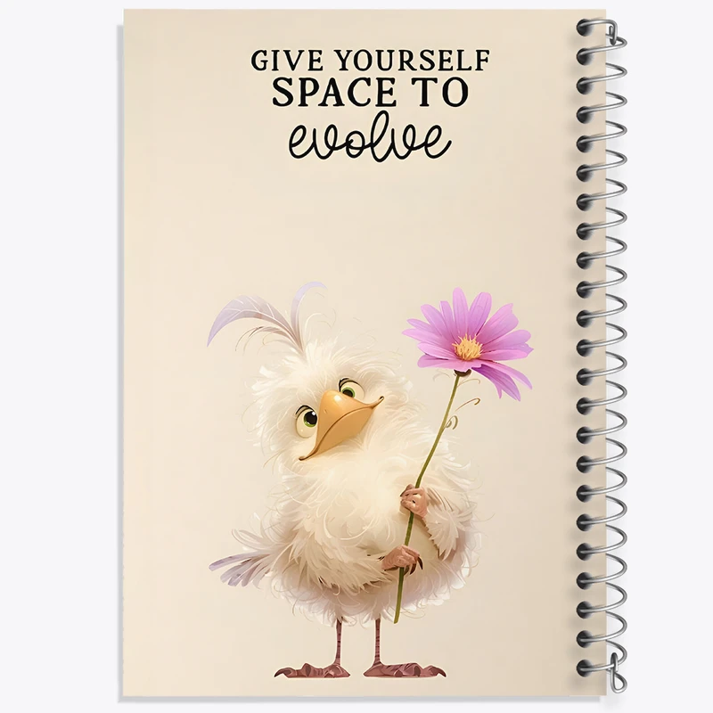 دفتر ژورنال نویسی 50 برگ خندالو مدل نقطه ای طرح انگیزشی  کد F5841