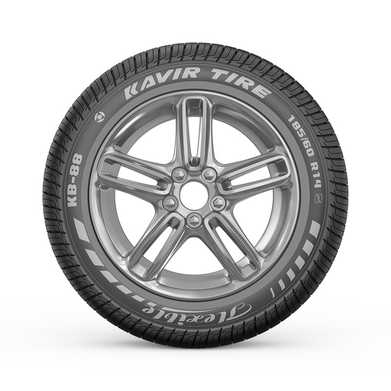 لاستیک خودرو کویر تایر مدل KB88 سایز 185/60/14 - تک حلقه