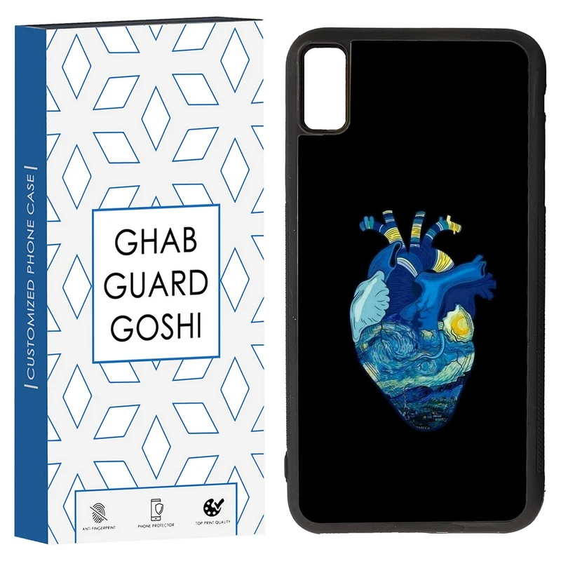 کاور قاب گارد گوشی طرح قلب کد TPU-298 مناسب برای گوشی موبایل اپل Iphone XS MAX/ Iphone X MAX