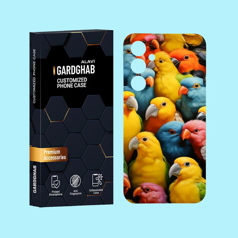 کاور گارد قاب علوی مدل حیوانات مناسب برای گوشی موبایل سامسونگ Galaxy A55