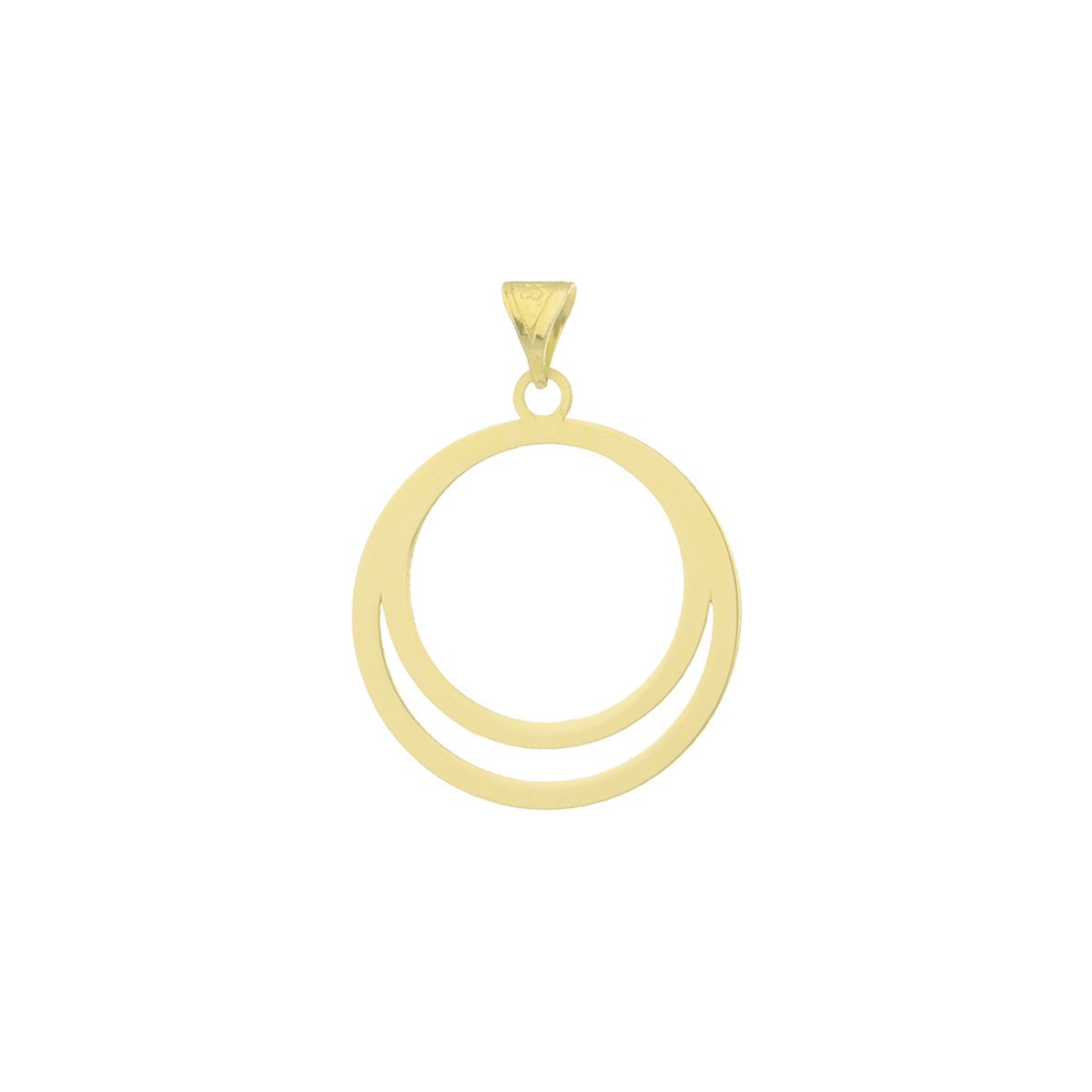 آویز گردنبند طلا 18 عیار زنانه مدل GP005 -  - 1