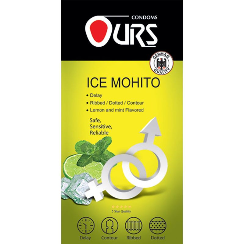 کاندوم اورز مدل ice mohito مجموعه 12 عددی کاندوم اورز مدل ice mohito مجموعه 12 عددی