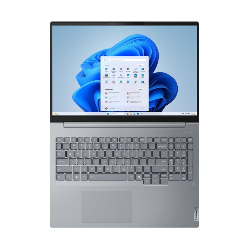 لپ تاپ 16 اینچی لنوو مدل ThinkBook 16 G8 IRL-Core 5 210H-8GB DDR5 5600MHz-512GB SSD-IPS-Fingerprint به همراه کیف