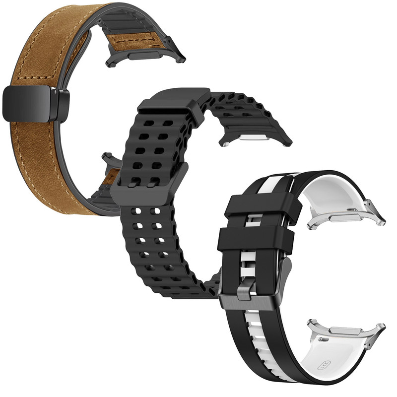 بند اسپریگ مدل SBF Mix مناسب برای ساعت هوشمند سامسونگ Galaxy Watch 7 Ultra 47mm مجموعه 3 عددی