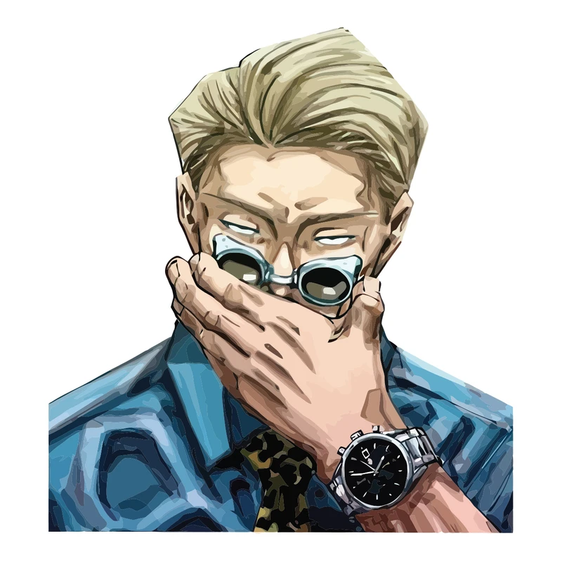 برچسب لپ تاپ پویا مارکت طرح انیمه کد 3247