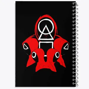 دفتر نقاشی 50 برگ خندالو مدل بازی مرکب Squid Game کد 10833