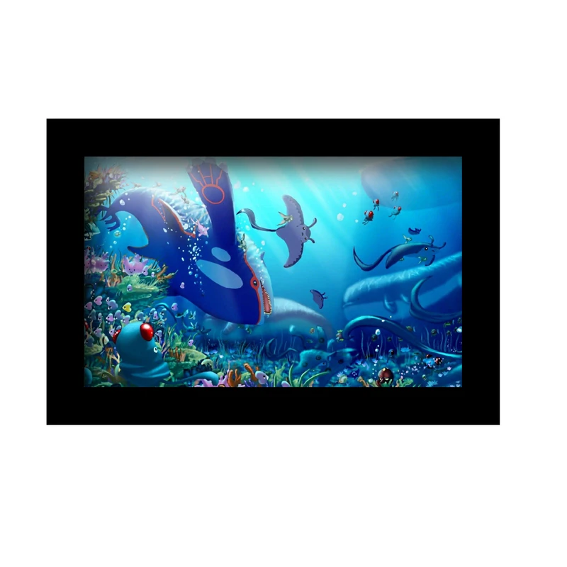 تابلو مدل ماهی و دریا کد KM-M7870