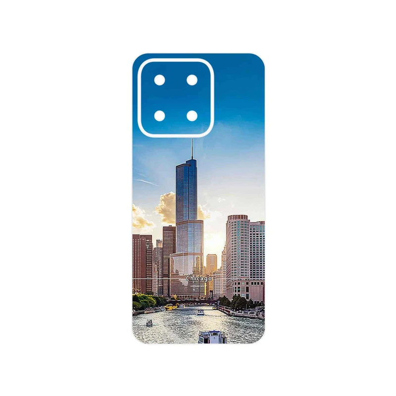 برچسب پوششی ماهوت مدل City of Chicago مناسب برای گوشی موبایل آنر X5b