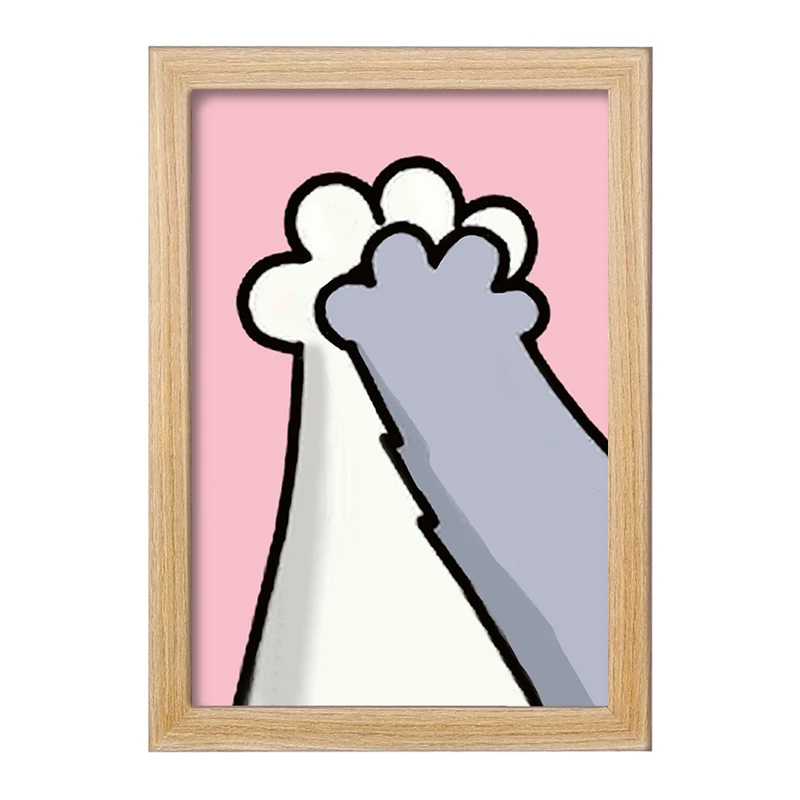 تابلو خندالو مدل حمایت از حیوانات کد 27379