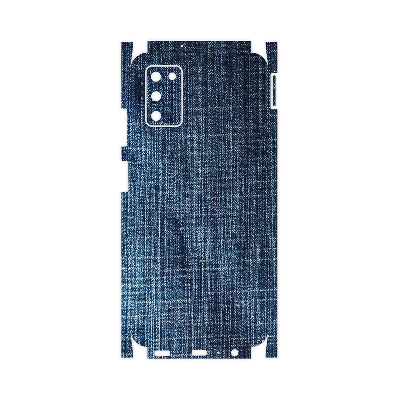 برچسب پوششی ماهوت مدل Fabric Texture 3-FullSkin مناسب برای گوشی موبایل سامسونگ Galaxy A03S