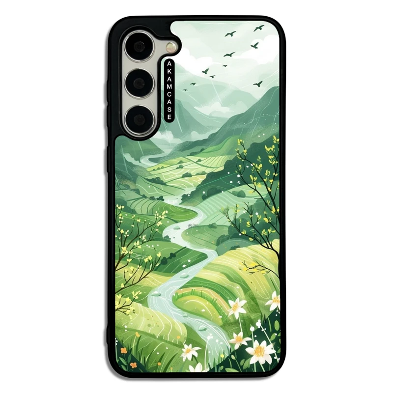 کاور آکام مدل AMC-WSGS23P-NATURE-15 مناسب برای گوشی موبایل سامسونگ Galaxy S23 Plus