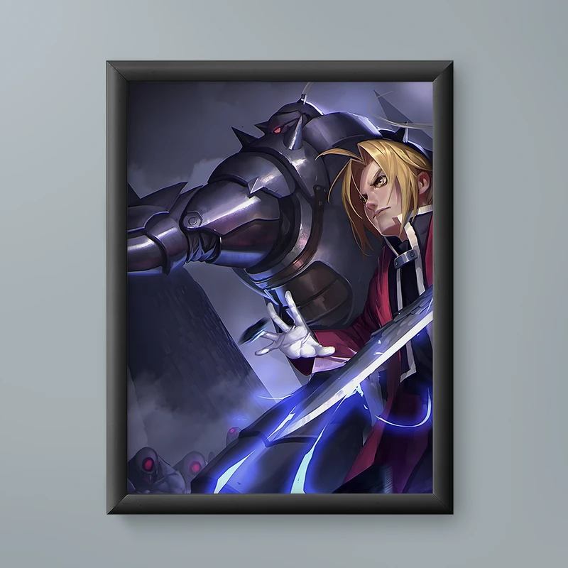 تابلو مدل انیمه ادوارد آلفونس فول متال آلکمیست 21 Edward Alphonse Fullmetal Alchemist anime