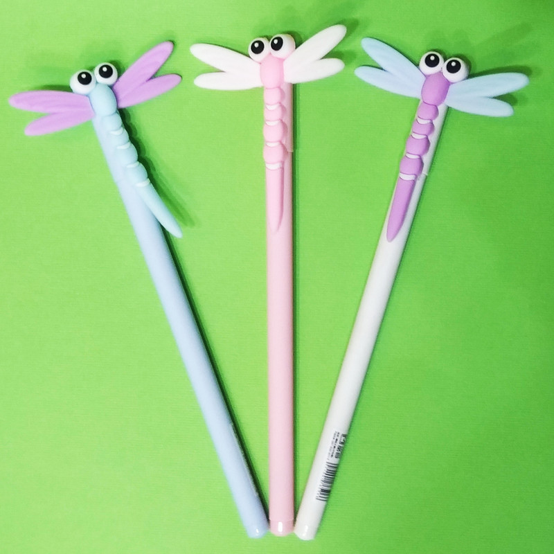 روان نویس طرح سنجاقک مدل GEL PEN