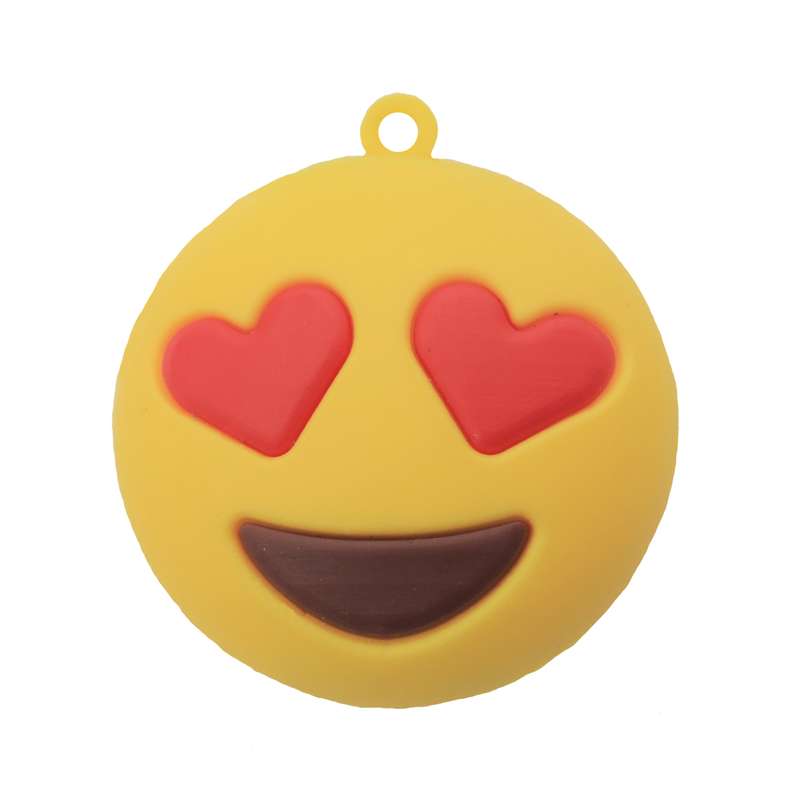 فلش مموری طرح Emoji Heart مدل DPL1193 ظرفیت 128 گیگابایت