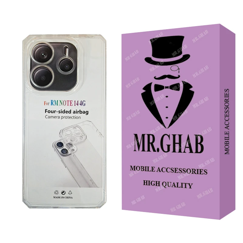 کاور مستر قاب مدل ژله ای مناسب برای گوشی موبایل شیائومی Redmi Note 14 4G 