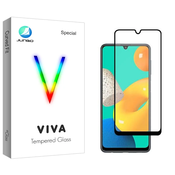 محافظ صفحه نمایش سرامیکی جانبو مدل Viva مناسب برای گوشی موبایل سامسونگ Galaxy M32