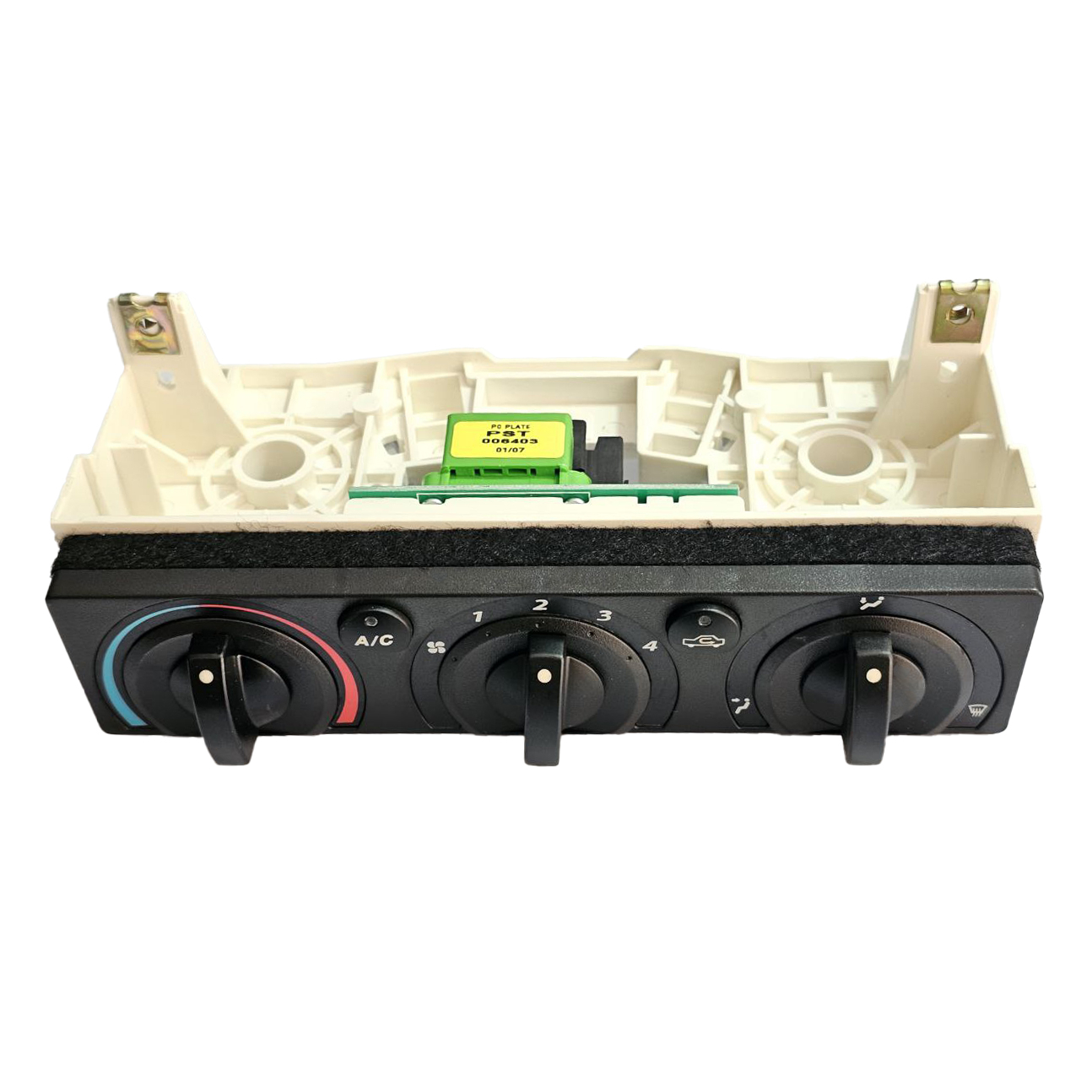 پنل کولر و بخاری وی اف ان مدل دو سوکت باریک کد bbz-958 مناسب برای سمند
