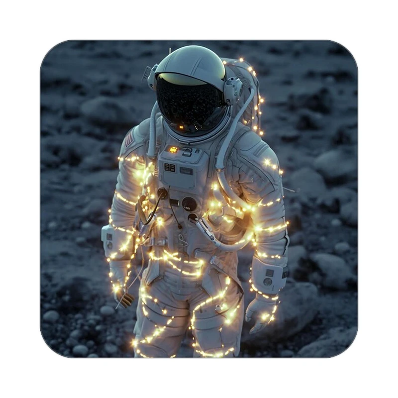 زیر لیوانی کاکتی طرح فضانورد مدل mp46009